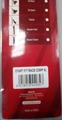 Темляк START FIT RACE  red 4406R