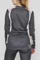 Комплект термобелья CRAFT Baselayer женский grey/pink 1905331-975704