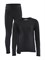 Комплект термобелья CRAFT Core Warm детский Black 1909712-999000 - фото 20612