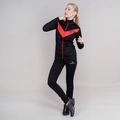 Куртка разминочная NORDSKI Base Black/Red женская 811910
