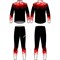 Комбинезон гоночный KV+ Tornado Black/Red/White раздельный 23V118.30 - фото 23830