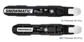 Крепления лыжные SNOWMATIC N3 (NNN) SUPER AUTO size XS (EUR 26-30, без индивид.упаковки) 8132