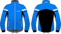 Куртка KV+ Cross разминочная blue/black 23V110.20