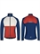 Куртка разминочная NONAME Warm UP, Red/Blue unisex красн/син - фото 26047