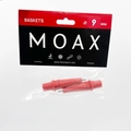 Твердосплавный наконечник MOAX HM Rib, красн., D9 мм MPBRR09