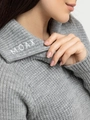 Свитер MOAX Komi унисекс серый меланж 714012-11200
