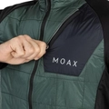 Куртка MOAX Tauri Stretch мужская чёрный/зеленый 314261-20600